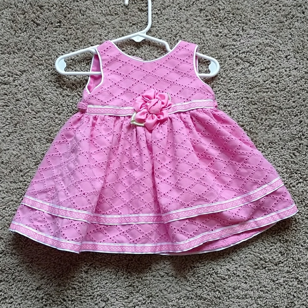 Easter Dress/special occasion, pink size 6-9m